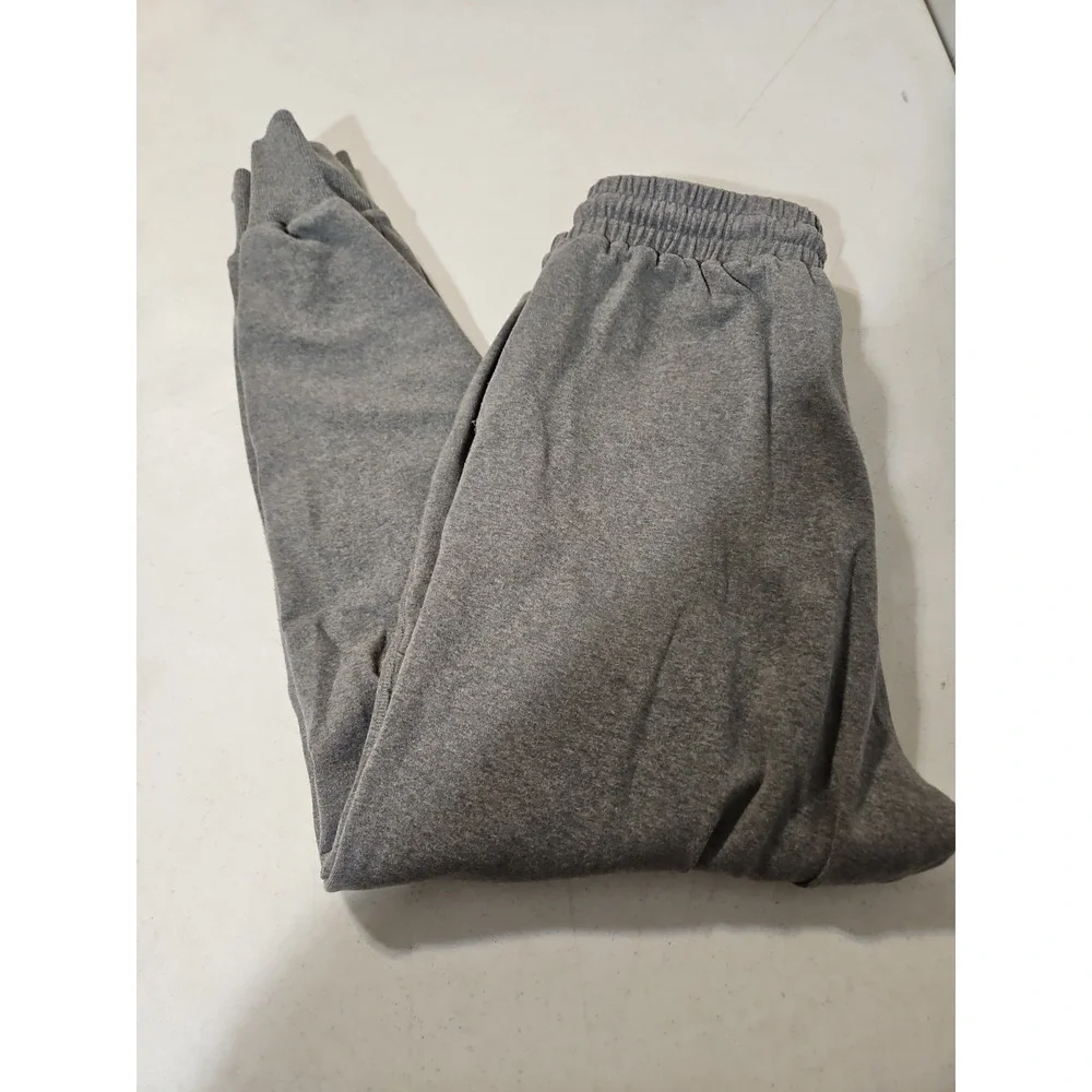 YoungLA Jogger Pants Mens L Gray Fleece Sweatpants Athletic Lounge Casual(1797